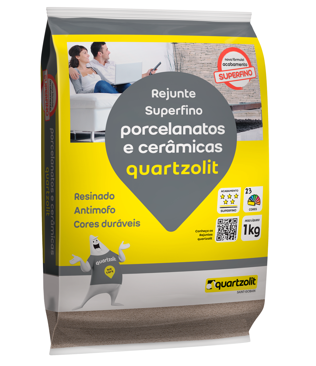 Rejunte Porcelanato Café 1 Kg Quartzolit