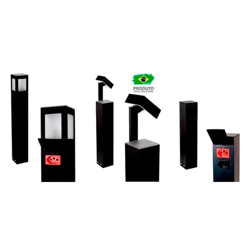 Poste Condutor com Duas Tomadas