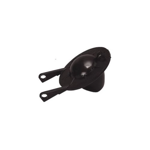 Obturador Universal Para Caixa Acoplada Sem Corrente Preto Ks/O  Astra