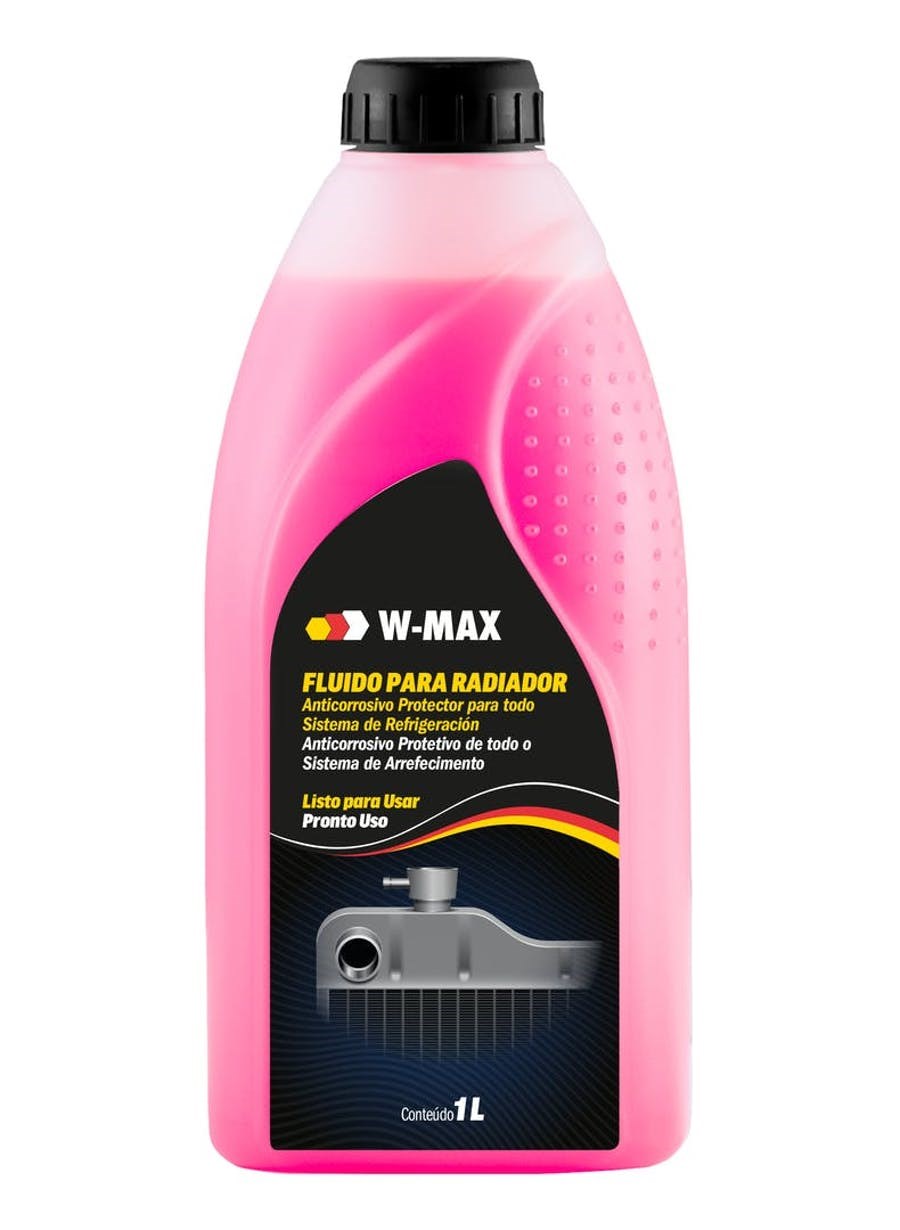 Fluido Para Radiador Rosa 1 L Wurth