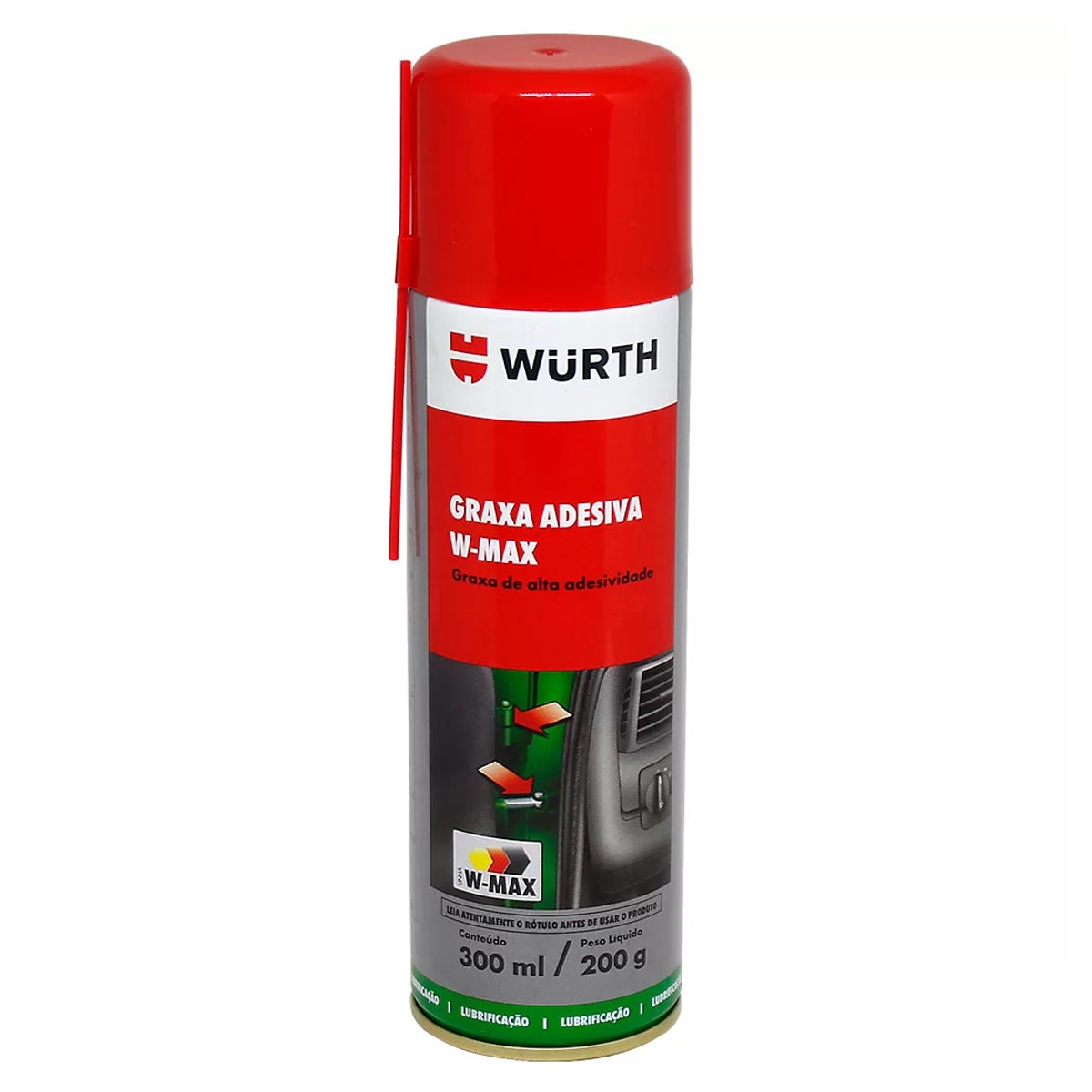 Graxa Adesiva 300 Ml/200 G Wurth
