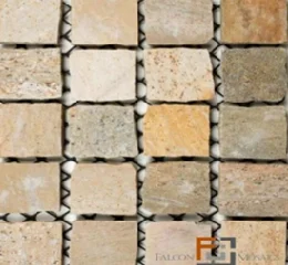 Quartzito Mosaico Quadrado Tropical Manual