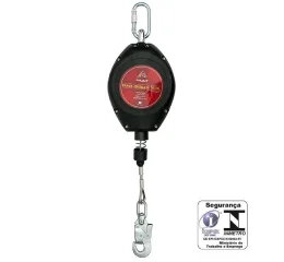 Trava-Queda Retrátil em Cabo de Aço de 20 m MULT 3315