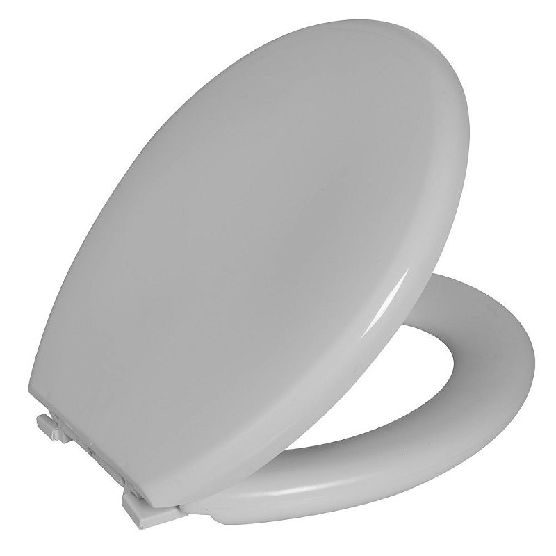 Assento Sanitário De Ville Polipropileno Almofadado Branco