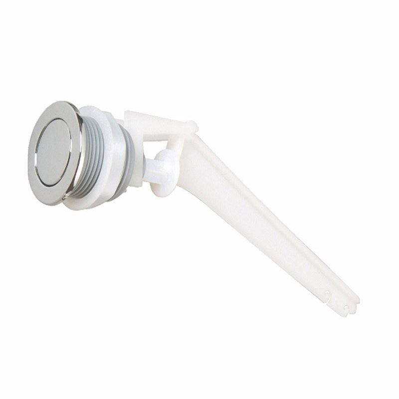 Acionamento Lateral Embutido para Caixa de Descarga Acoplada Cromado Astra