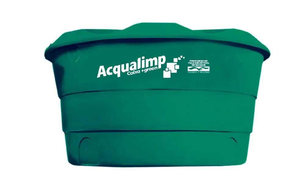 Caixa Dágua Básica Green 2000L Acqualimp