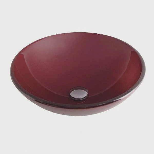 Cuba De Vidro Jaspe (Cp/J) Vermelho Astra