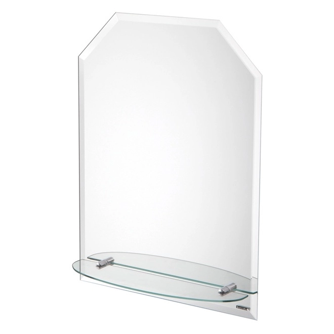 Espelho De Parede Amazonas Rios 1 Prateleira Branco Astra