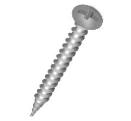 Parafuso Cabeça Combinada com Rosca Soberba para Bucha Plástica