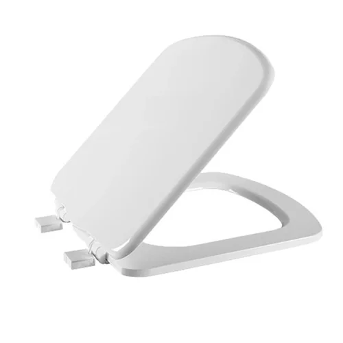 Assento Sanitário Quadrado Bali Mdf Branco Astra