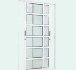 Porta Travessa 2 Folhas Móveis – Linha 25 Premium