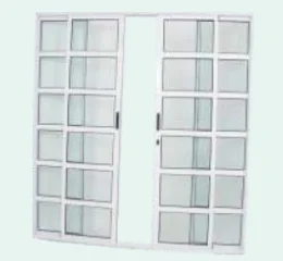 Porta Travessa 4 Folhas – Linha 25 Premium