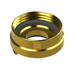 Adaptador Storz Latão 2.1/2" com Rosca Fêmea 1.1/2″ 