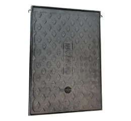 Tampa de Recalque Articulada Ferro Fundido 60 mm x 40 mm