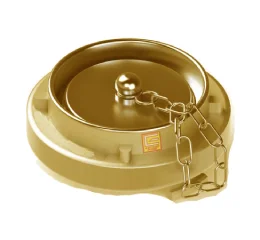 Tampão Cego com Corrente em Latão