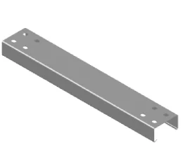 Perfilado Liso com 4 Furos