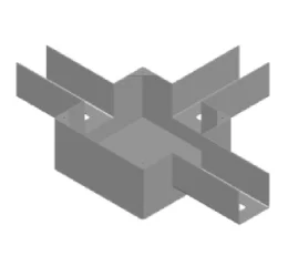 Caixa de Derivação "T"