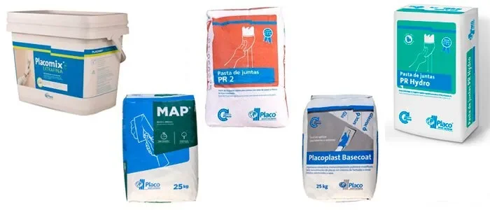 Massas corridas para drywall da Placo do Brasil (Foto: Divulgação/Placo do Brasil)