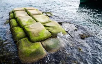 Geobags são solução de baixo impacto ambiental para obras de contenção