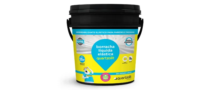 A borracha líquida elástica quartzolit é fácil de aplicar (Foto: Divulgação/Quartzolit)