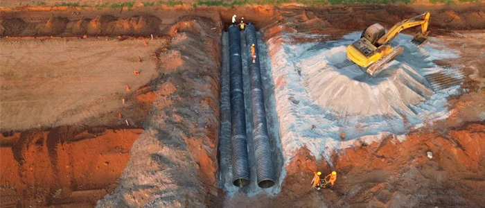 Os Tubos de PEAD Corrugados CORR TECH foram instalados em apenas um dia 