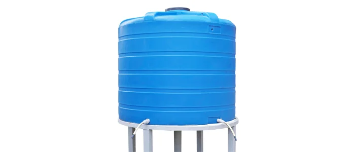 A caixa d'água de polietileno pode durar de 20 a 30 anos, se instalada corretamente (Foto: AVD)