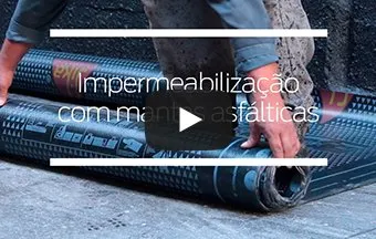 Como impermeabilizar com mantas asfálticas? Assista ao passo a passo