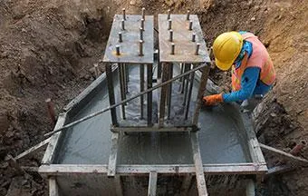 Traço para concreto usado em fundações deve privilegiar robustez e durabilidade