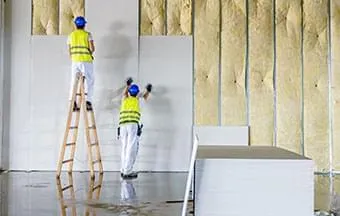Isolamento acústico do drywall depende da combinação com outros materiais