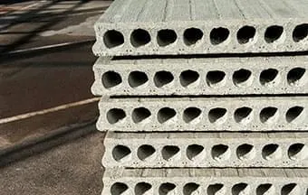 Laje alveolar proporciona isolamento termoacústico e rapidez à construção