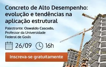 Professor da UFG mostra tecnologia do Concreto de Alto Desempenho