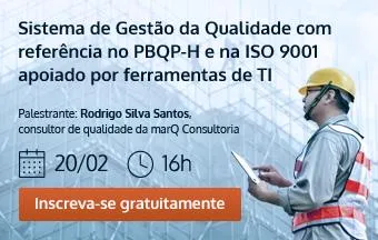 Web seminário aborda sistema de gestão da qualidade na construção