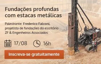 Palestra explica como usar estacas metálicas em fundações profundas