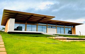 Construção da Casa The.Eng utiliza um mix de sistemas industrializados