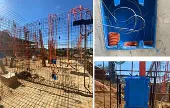 Como executar instalações elétricas em prédios com parede de concreto?