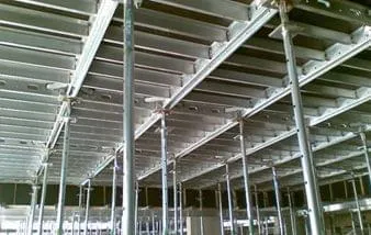 Sistema de escoramento com estrutura reutilizável contribui em obra sustentável