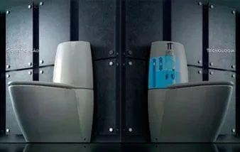 Bacias com acionamento de duplo fluxo reduzem consumo de água em hotel