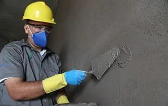 Prédio ganha revestimento cimentício de baixa espessura