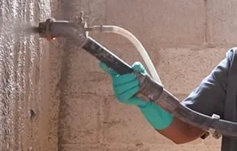 Argamassa projetável reduz custos, prazos e desperdícios