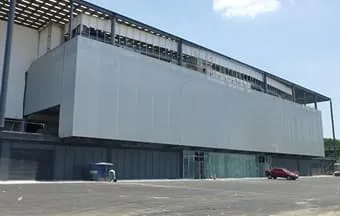 Complexo olímpico recebe fachadas microclimáticas