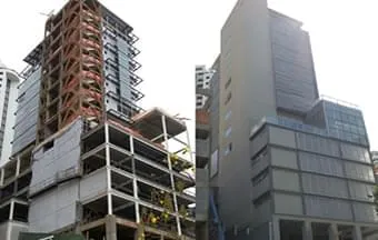 Fechamento com placa cimentícia reduz cargas na execução com estrutura metálica