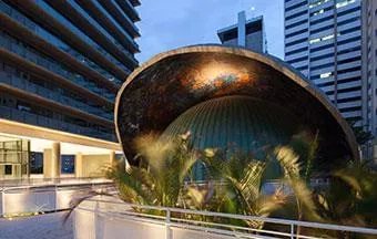 Teatro da Praça Pamplona: arrojo arquitetônico e concretagem especial