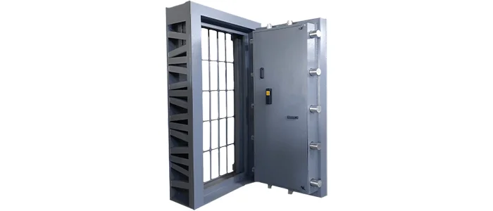 Porta Blindada Forte PF 90 (com concreto) possui três tamanhos diferentes (Foto:Blindafort)