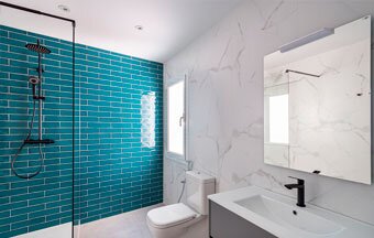 Como escolher revestimentos de piso e parede para banheiros 