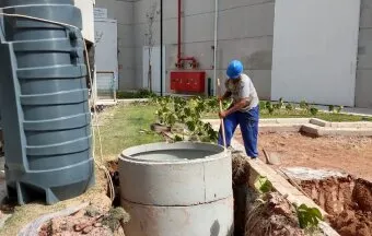 Elevatória de esgoto garante obra ágil e bombeamento eficaz 