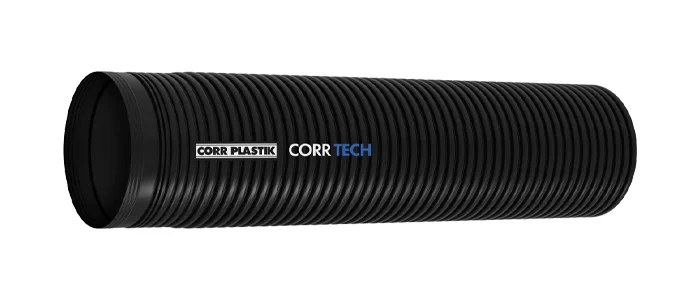 Os Tubos PEAD Corrugados possuem 50 anos de vida útil (Foto: Divulgação/Corr Plastik) 